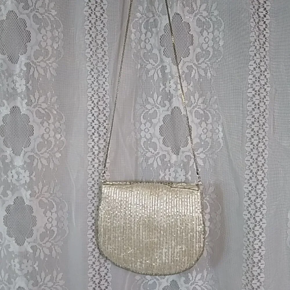 Vintage Melissa Sclusively For Fashion Bag Imports TM Mini Women Sequins Purse
